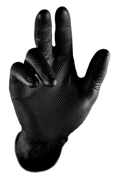 Gants Ambi Grip 67-246 nitrile nitrile noir T8 · réf. 246BK08