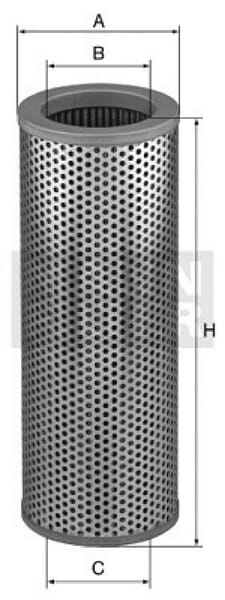 Filtre hydraulique — réf. HD1057