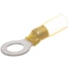 Ring connector with heat shrink sleeve yellow 4.0-6.0mm²