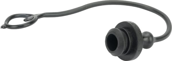 Bouchon anti-poussière noir pour NV12 Femelle · réf. TM12LN