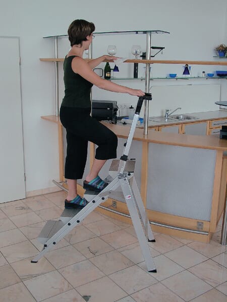 Hliníkové sklopné schody