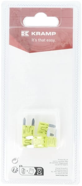 Fusible 20A x 16,3mm, mini (6) — réf. KRSI20267P06B