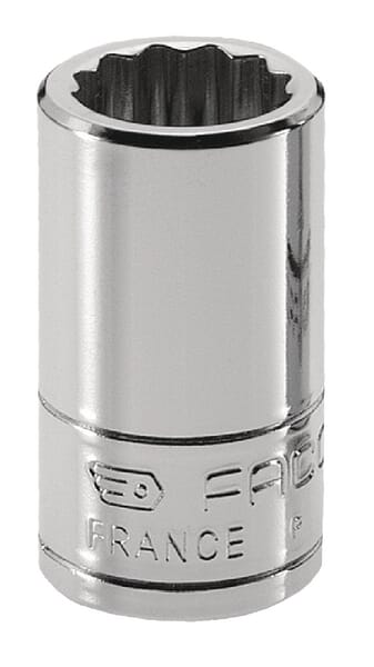 Douille 1/4' 12 pans de 8mm · réf. R8E