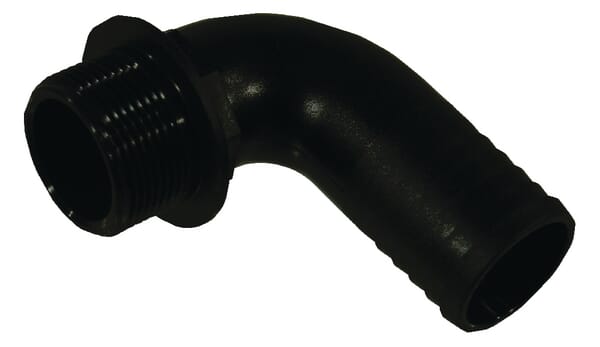 Hadicová přípojka 90°- 38mm 11/4"AG