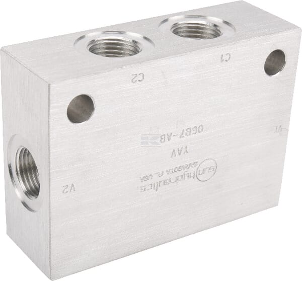 Carter en aluminium 1/2" YAV vue 3