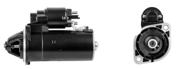 Démarreur 12 V 2,0 kW 9 dents, Kramp · réf. MS732