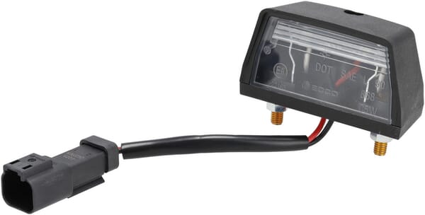 Eclairage de plaque d'immatriculation 12V — réf. JC70050127