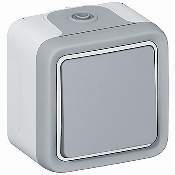 Poussoir NO 10A Plexo IP55 · réf. LEG069720