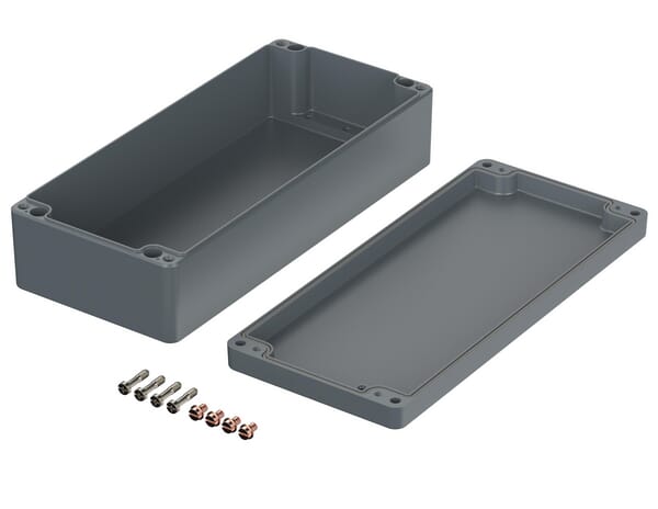 Boîtier, alu 160x360x90mm vue 2