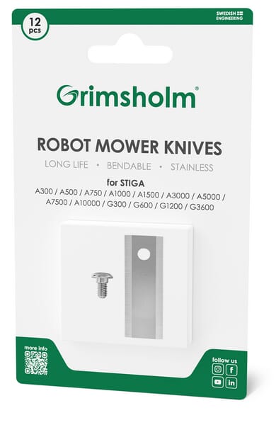 Lames pour Stiga, 12 pcs — réf. FGP121