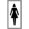 Figyelmeztető táblák, „Női WC”