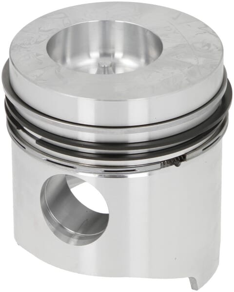 Piston avec segments vue 2