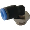 Push-in fitting L - cylindrical outer thread, swivel - type ECS..P