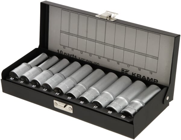 Jeu 10 douilles 1/2" — réf. 1804924010KR
