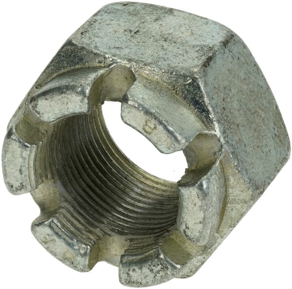Écrou crénelé M33x2-8 DIN935 Zn5 · réf. 30310123