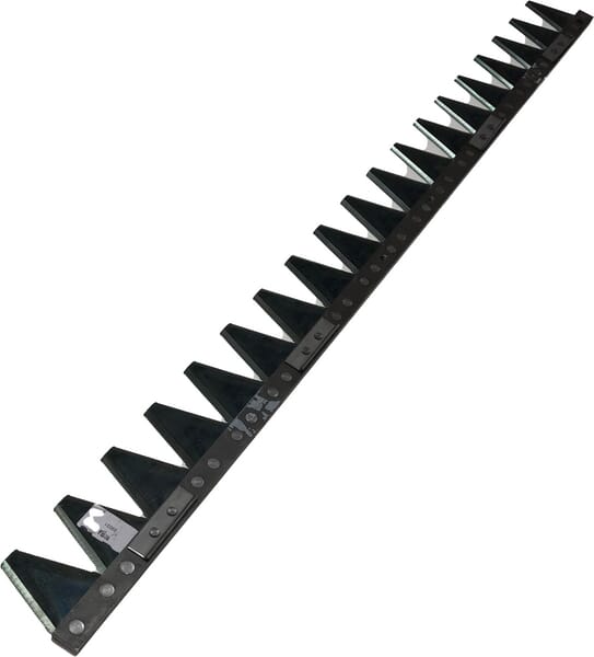 Couteau de faucheuse à barre de coupe, 19 sections 1,00 m, connexion BC, 2 trous M8 · réf. 59031RM