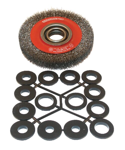 Kulaté kartáče ze zvlněného drátu