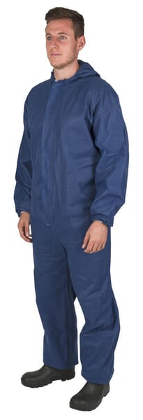 Combinaison jetable XXL, bleue, 55 gr · réf. 3434KER