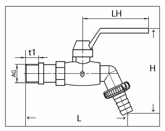 Robinet polyamide sans givre 1/2" vue 5