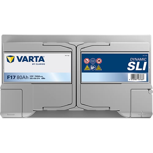 Startbatteri Varta 12V 80Ah 740A - Bilbatterier och Fordonsbatterier - 580406074 - 3