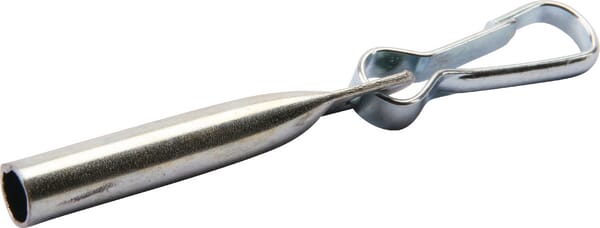 Upevnění lana s hákem