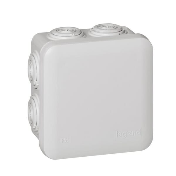 Boîte Plexo 80x80x45mm · réf. LEG092012