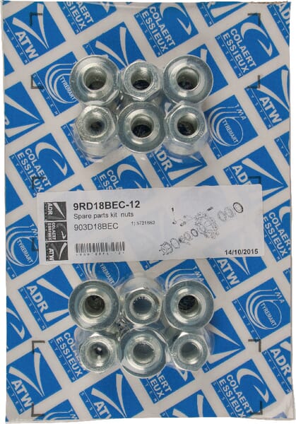 Écrou de roue M18x1.50 acier · réf. 9RD18BEC12