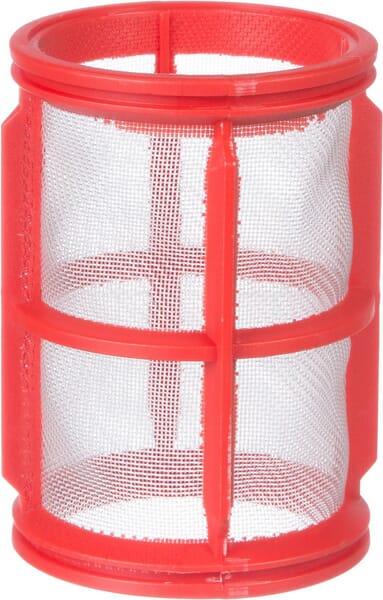 Cartouche filtrante 32 mesh rouge avec joints toriques · réf. K00100045