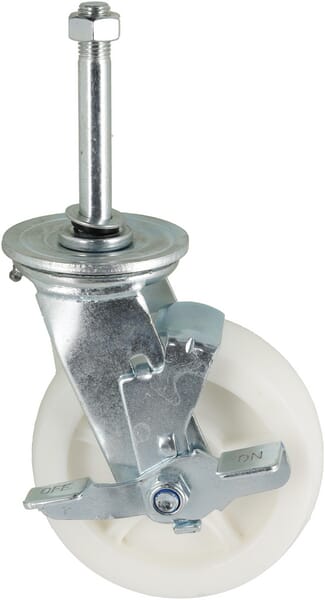 Roue pivotante à frein — réf. 15002KR