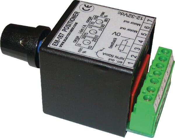 Servopohony - řídicí jednotky typu TR-EM 167