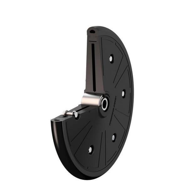 Roues semi-pneumatiques complètes 310X25 · réf. SPW31025L