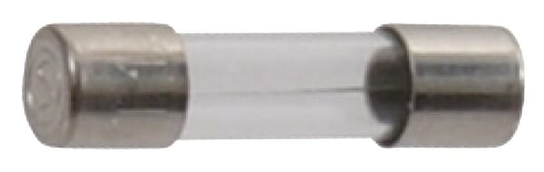 Fusible verre 1,6A longueur 20mm Siba · réf. ZEK52001600
