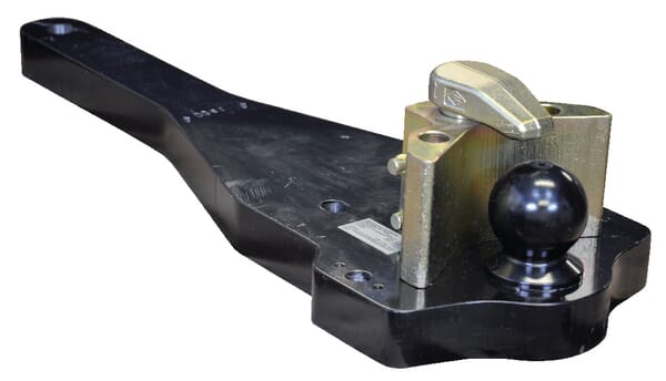 Plaque de support Attelage à boule 80 mm · réf. 8003284