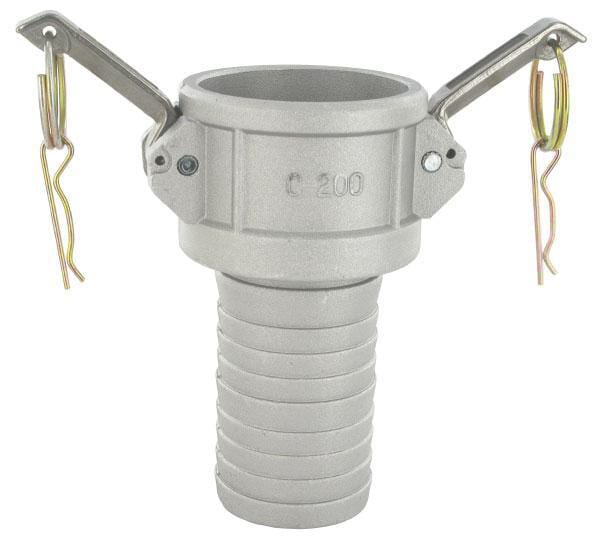 Embout de tuyau Camlock Type C 2" en acier inoxydable · réf. HCN100CSS051