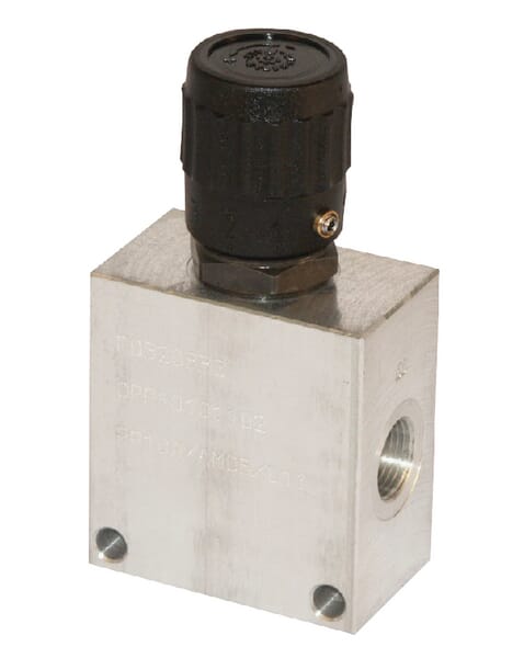 3cestný průtokový regulační ventil A04 A M