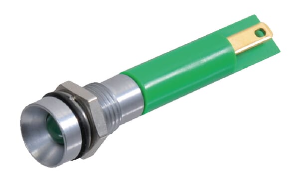 Témoin lumineux vert LED 24V · réf. Q8R1GXXG24E