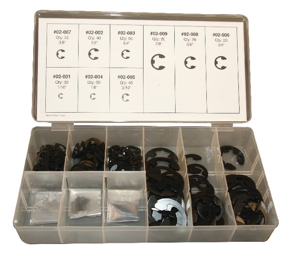 Assortiment de 300 E-Clip — réf. FGP011717