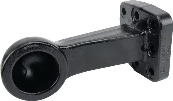 Anneau de traction boule 80 mm / 100x110mm vue 2