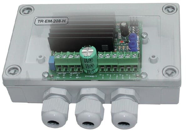 Servopohony - řídicí jednotky typu TREM208