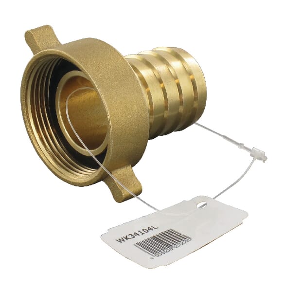 Hadicová koncovka 1 1/4" s víčkem 1 1/2" vnitřní