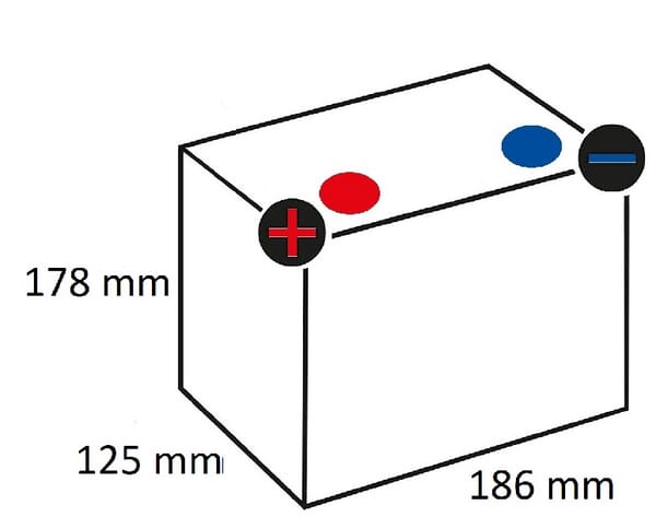 Käynnistysakku Varta 12V 24Ah 200A - Auton Akut ja Ajoneuvoakut - 524101020I314PS - 4
