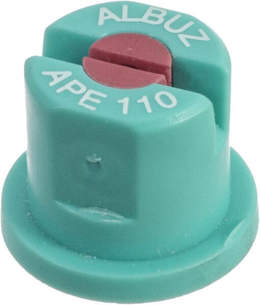 Buse à jet plat APE 110° 12 bleu clair céramique Albuz · réf. APE110TURQUOISE