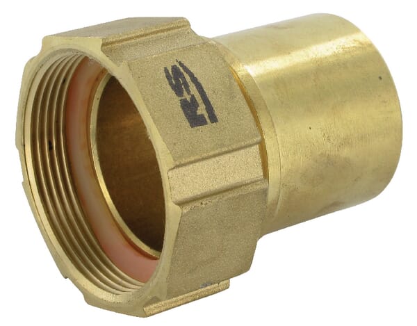 Hrdlo hadice pro cisternové vozy s vnitřním závitem a hladkým nátrubkem