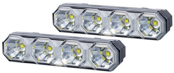 Kit feux diurnes LED — réf. LA80030