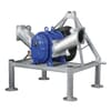 Rotary lobe pump for tractor drive, with three point frame - R116
