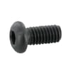 ISO7380ULS flat round-head screws with hexagon socket, metric 10.9 black