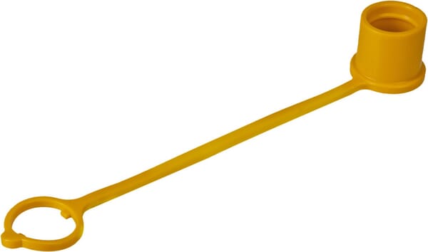 Bouchon mâle jaune type 12 · réf. SKP9M124