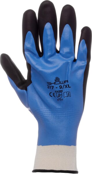 Pracovní rukavice Showa 377 Nitrile Foam Grip