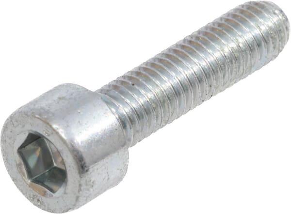 Vis à tête cylindrique à six pans creux (CHC) M5×20, norme DIN 912, classe 12.9, zinguée, bleue · réf. SL0010106