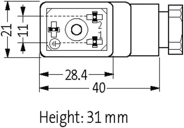 Fiche valve type BI vue 2